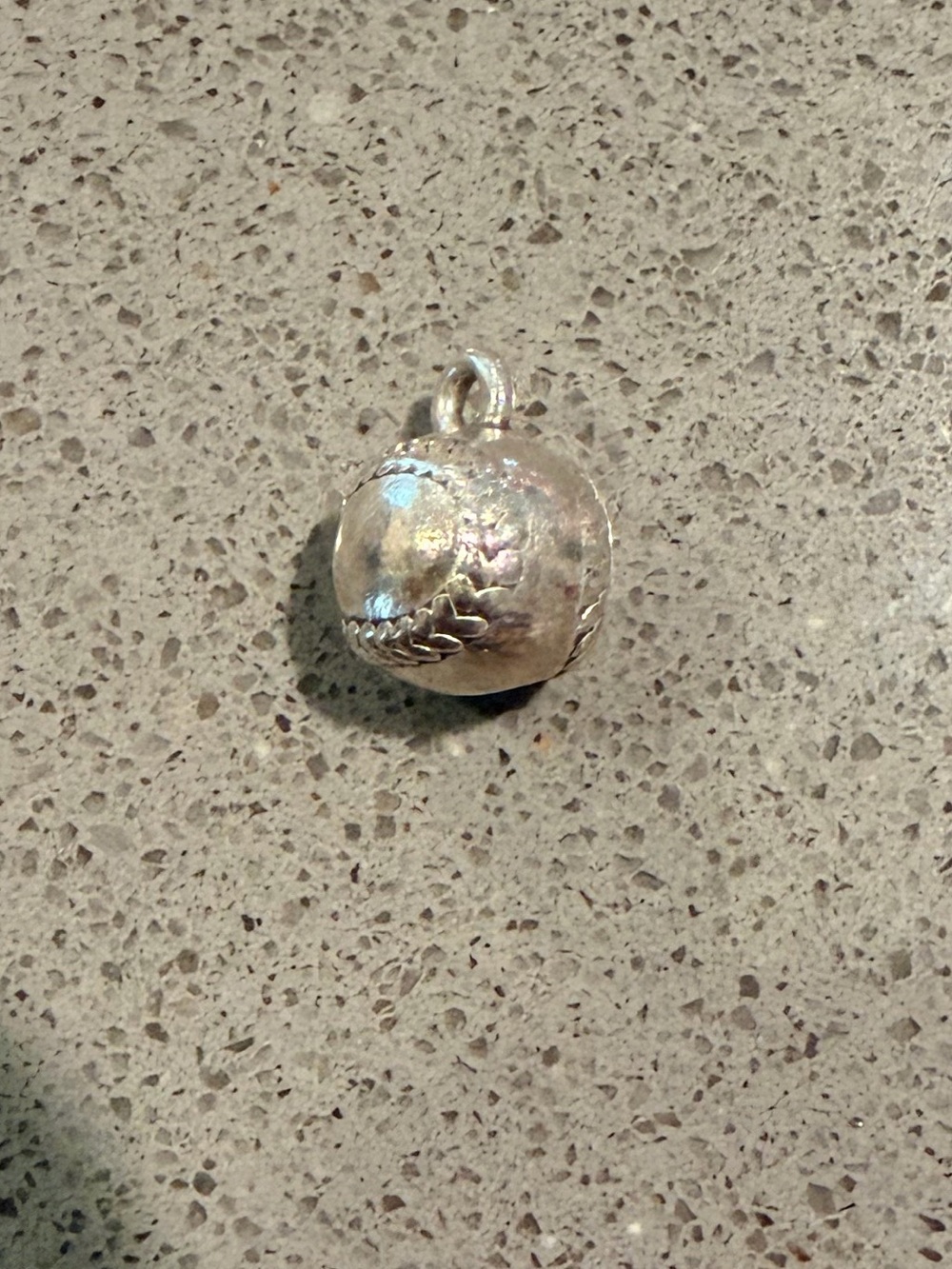 James Avery Baseball Charm Sterling Silver